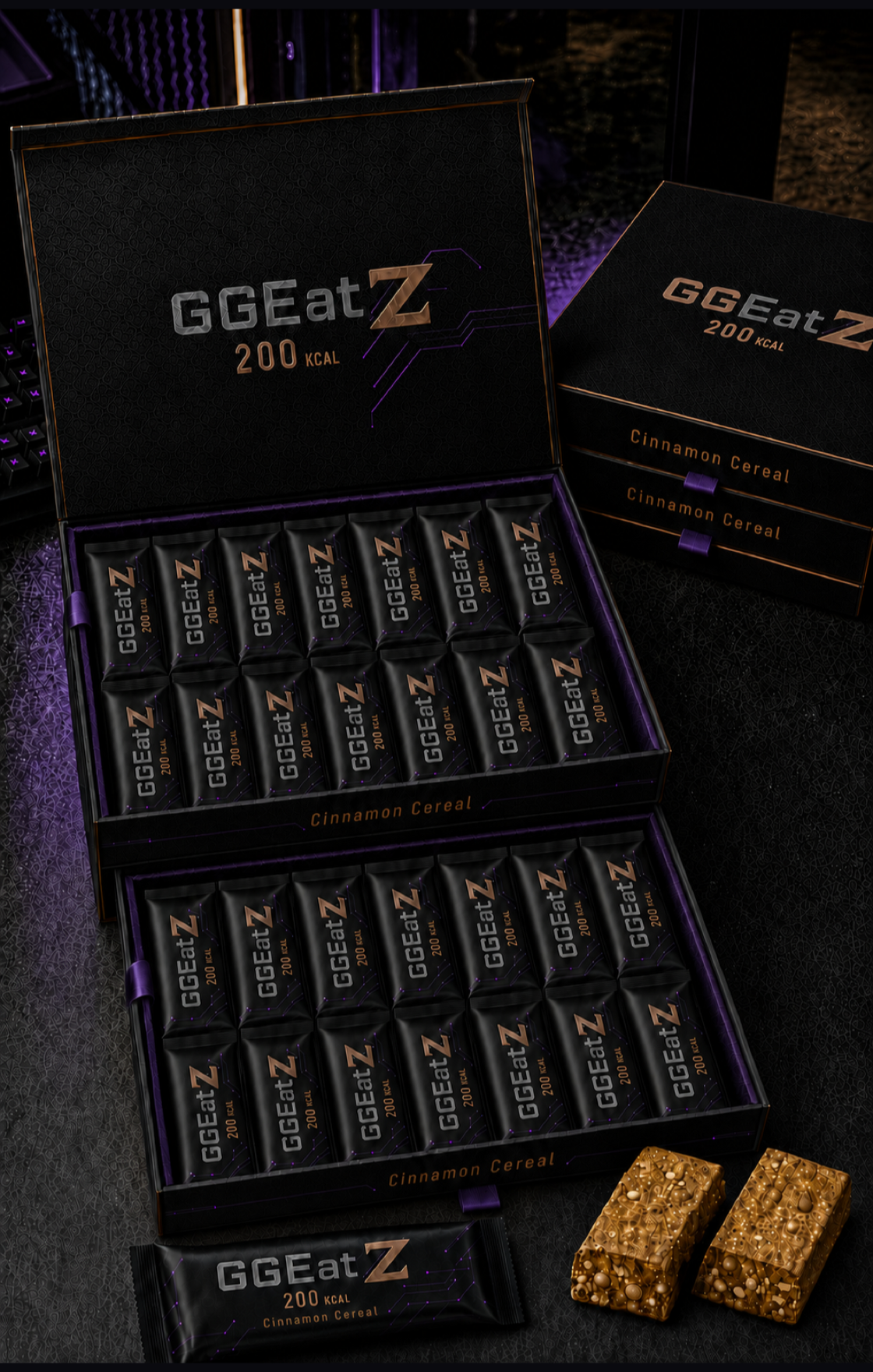 GGEatz 28er-Box Konzept-Foto – Cinnamon Cereal